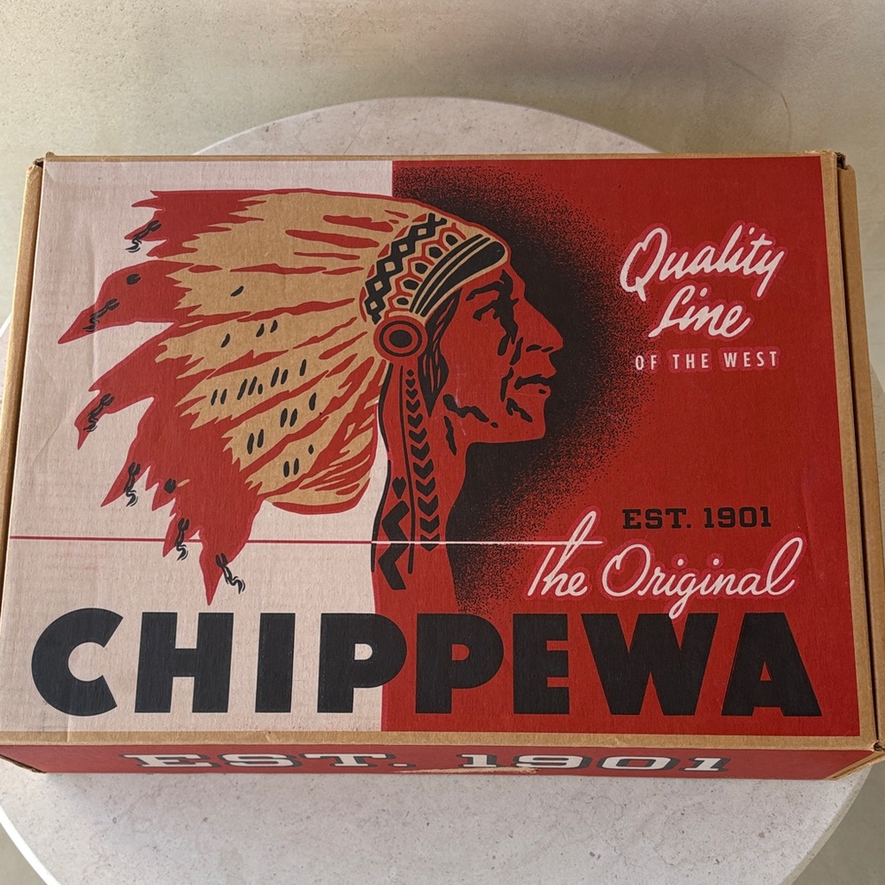 Chippewa Black Odessa Engineer Boots 9.5E Stitched like New